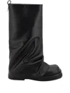 Attico Robin Combat Boots In Black