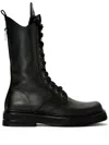 Attico Robin Leather Mid-calf Boots