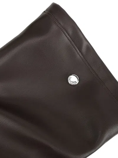 Attico The  'robin Otk' Thigh High 95mm In Brown