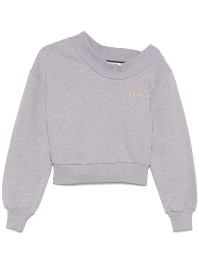 ATTICO THE ATTICO ROUND NECK SWEATSHIRT