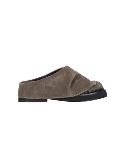 Attico The  Sandals In Beige