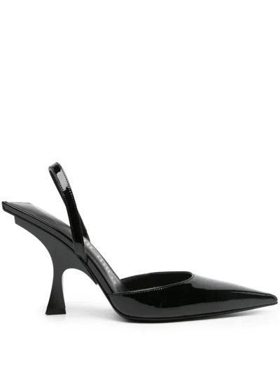 Attico The  Sandals In Black