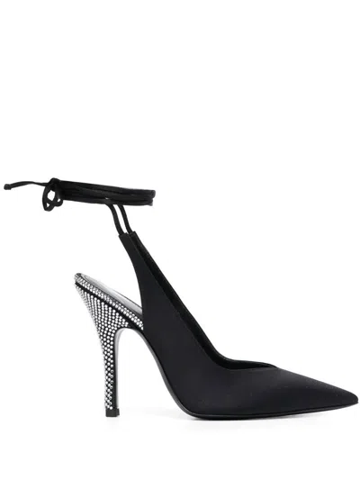 Attico The  Sandals In Black