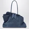 Attico Sapphire Blue La Passeggiata Medium Bag In Blue