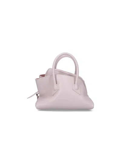 Attico The  Sculptural Shoulder Bag In Pink