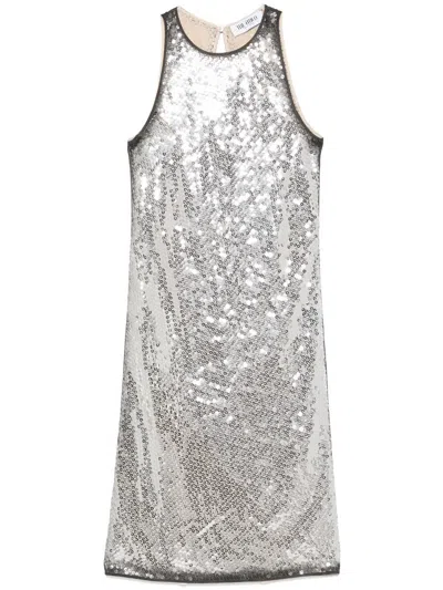 ATTICO THE ATTICO SEQUIN-EMBELLISHED MINI DRESS