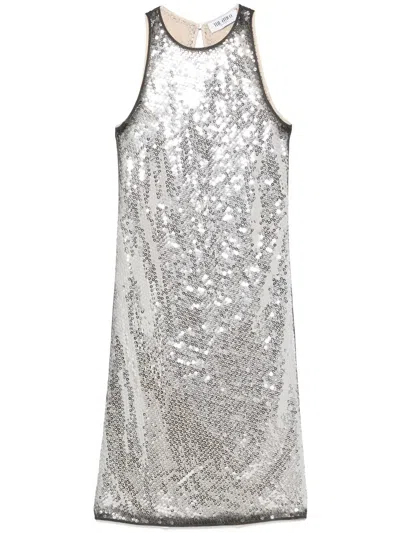 ATTICO THE ATTICO SEQUIN-EMBELLISHED MINI DRESS