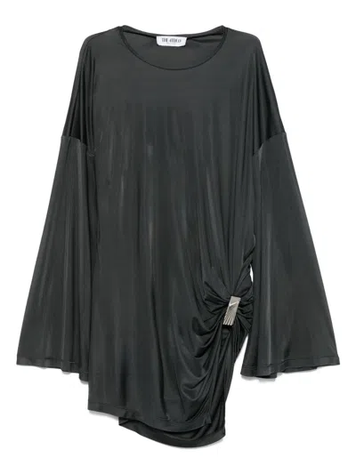 ATTICO THE ATTICO SHINY MINI DRESS
