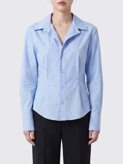Attico The  Shirt Woman In Blue