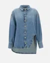 Attico Washed Denim Shirt
