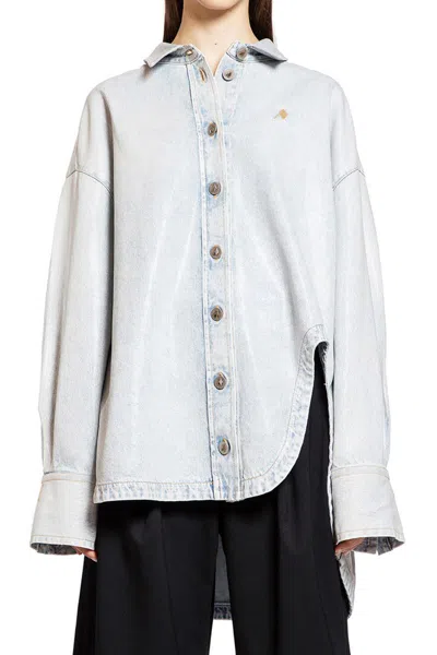 Attico The  Shirts In Blue
