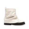 Attico Robin Leather Ankle Boots