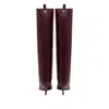 Attico The  Shoes In Burgundy