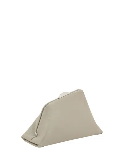Attico The  Shoulder Bags In Beige