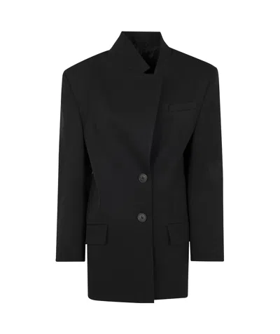 ATTICO THE ATTICO SINGLE-BREASTED BLAZER