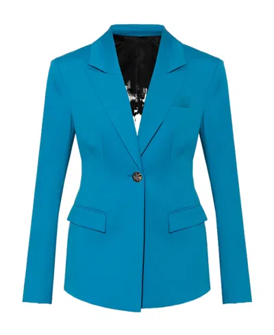 ATTICO THE ATTICO SINGLE-BREASTED LONG-SLEEVED BLAZER