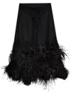 Attico The  Skirt In Black