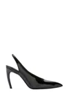 Attico Pointed Toe Slingback Viper Glossy Finish