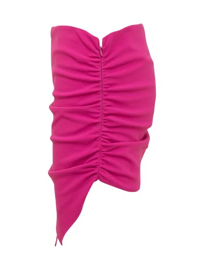 Attico The  Stylish Mini Skirt For The Modern Trendsetter In Pink