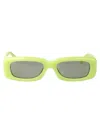 Attico Mini Marfa Sunglasses In Green