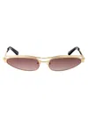 Attico Geometric Frame Sunglasses