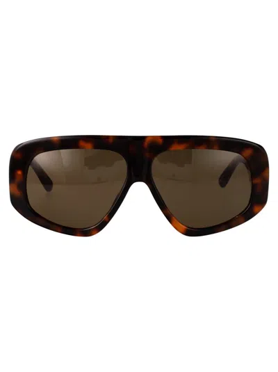 Attico The  Sunglasses In Black