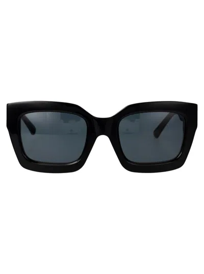 Attico Selma Sunglasses In Black
