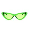 Attico Dora Sunglasses In Green