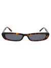 Attico The  Sunglasses In Brown