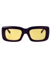 Attico 太阳镜 3 C29 Sun C29 In Purple/sulver/yellow