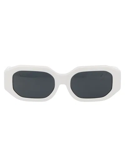 Attico The  Sunglasses In White