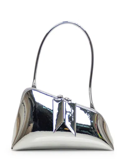 Attico The  Sunrise Bag In Silver