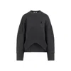 Attico Wool Pullover In Grey
