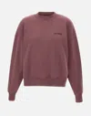 Attico Sweatshirt American Fleece Mauve Fade 863 In Pink