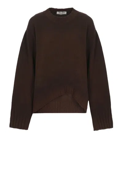 Attico The  Sweaters In Brown