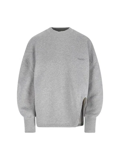 Attico The  Sweaters In Gray