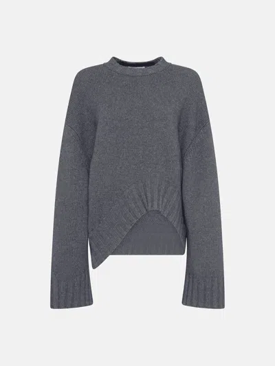 Attico The  Sweaters In Grey