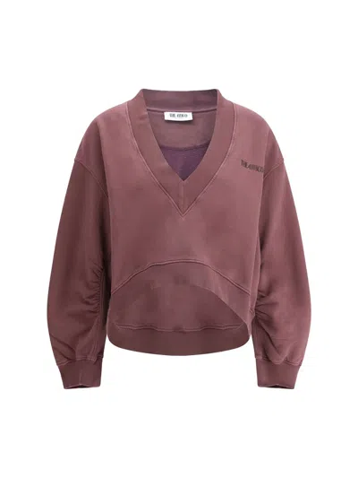 Attico The  Sweaters In Red