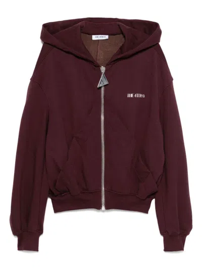 Attico The  Sweatshirt In Red
