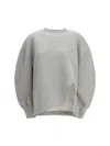Attico The  Sweatshirts In Gray