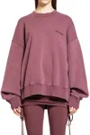 Attico The  Sweatshirts In Purple