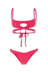 Attico Bikini-xs Nd The  Female In Pink