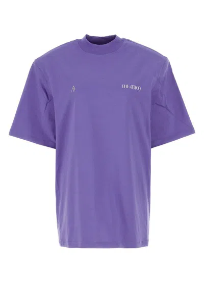 Attico Purple Kilie T-shirt In Violet