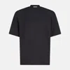 Attico T-shirt Black In Black