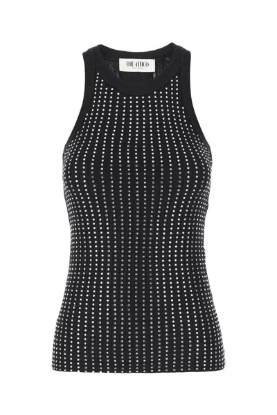 Attico The  T-shirt In Black