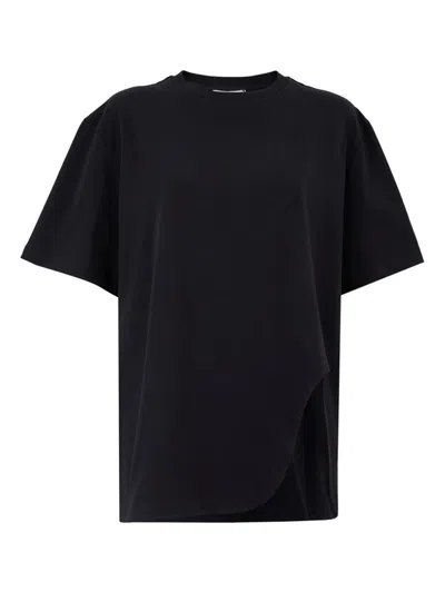 Attico The  T-shirt In Black