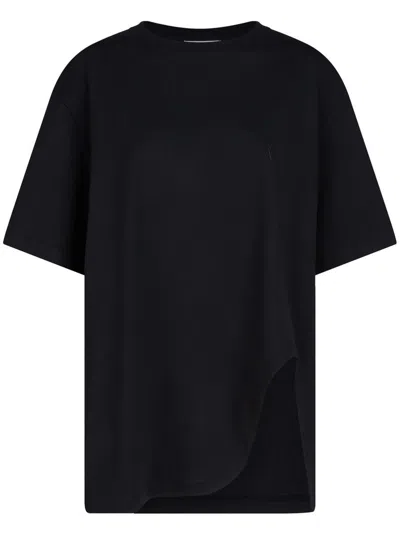 Attico The  T-shirt In Black