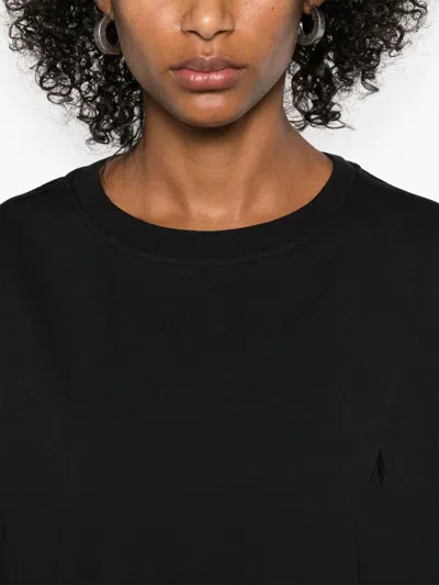 Attico The  T-shirt In Black