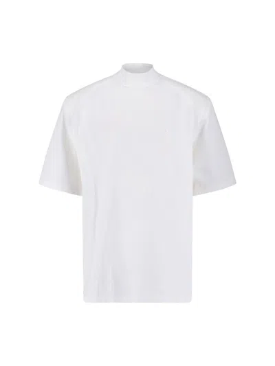 Attico Oversize Logo T-shirt In White
