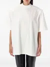 Attico Light Jersey Tank Top In White